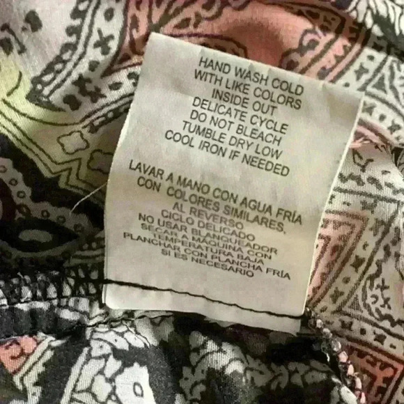 Democracy Kimono / Sheer Cardigan Colorful Women’s Size Large - Picture 9 of 9